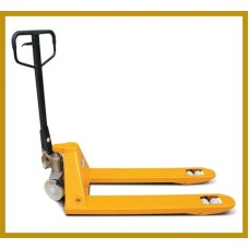 WHOLESALE PRICE FOR HAND PALLET TRUCK  2.5 TON SILVER PUMP MIN. ORDER 5 PCS (FREIGHT TO-PAY) SBAE25